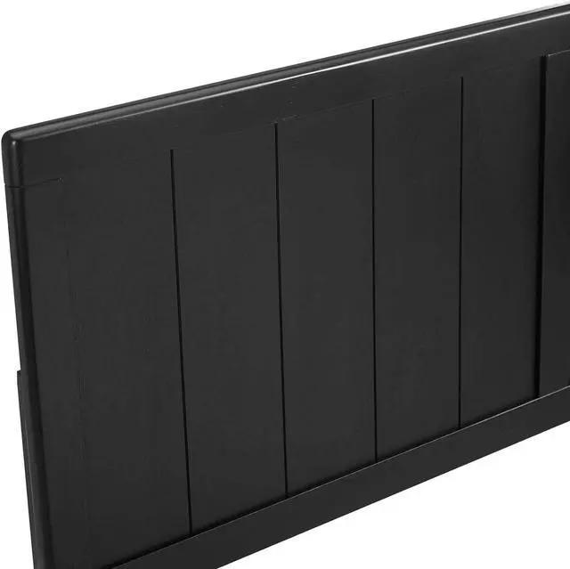 Alt view image 5 of 7 - Modway MOD-6217-BLK Robbie Full Wood Headboard, Black