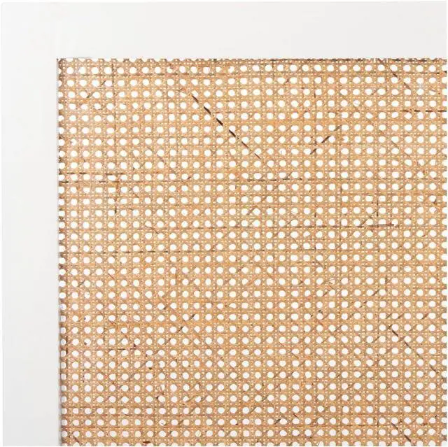 Alt view image 5 of 5 - SAFAVIEH Home Collection Vienna White Wash Cane King Headboard Platform