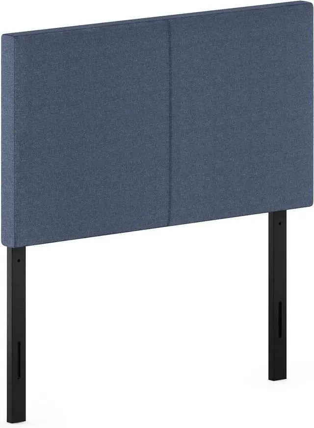 Main image of Furinno Roanne Upholstered Headboard, Twin, Denim