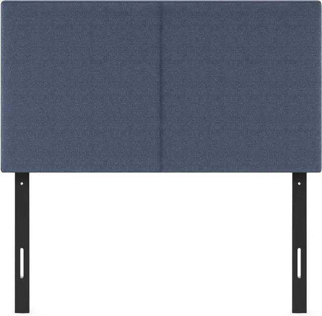 Alt view image 4 of 5 - Furinno Roanne Upholstered Headboard, Twin, Denim