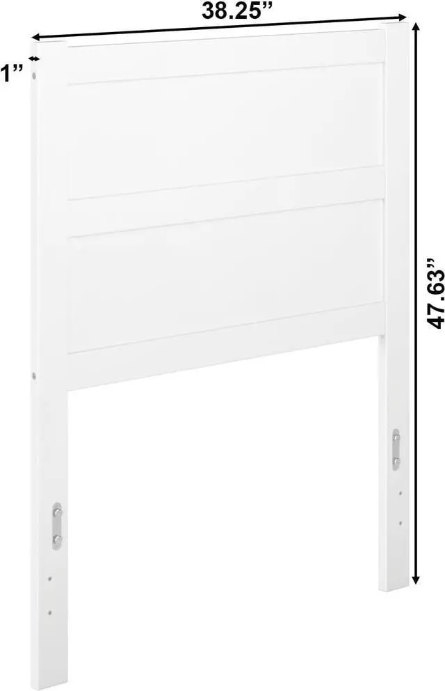 Alt view image 3 of 7 - AFI NoHo Twin Headboard in White