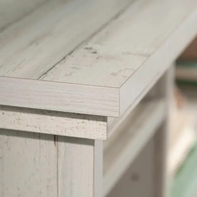 Alt view image 6 of 7 - Sauder River Ranch Full-Queen Headboard, White Plank Finish