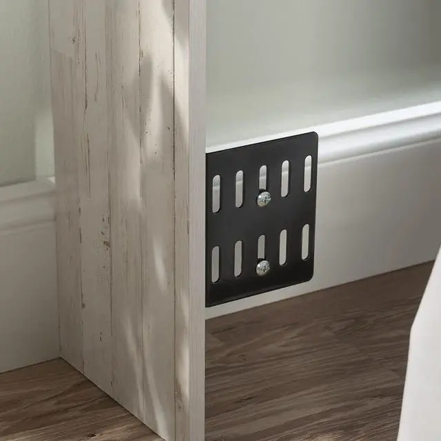 Alt view image 7 of 7 - Sauder River Ranch Full-Queen Headboard, White Plank Finish