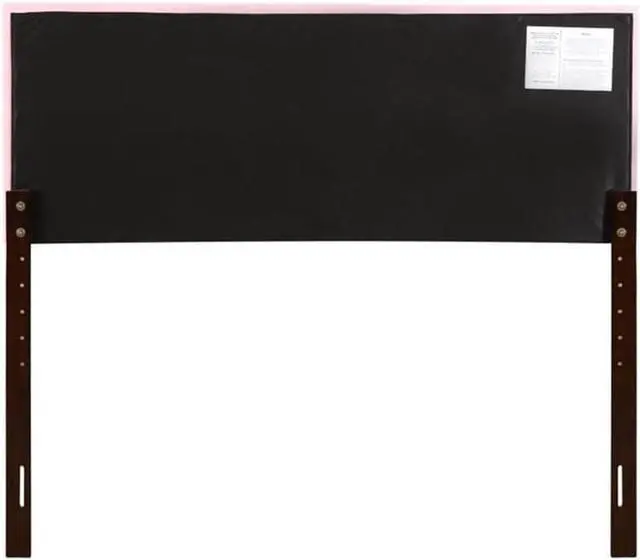 Alt view image 5 of 7 - Glory Furniture Super Nova Faux Leather Upholstered Full Headboard in Pink