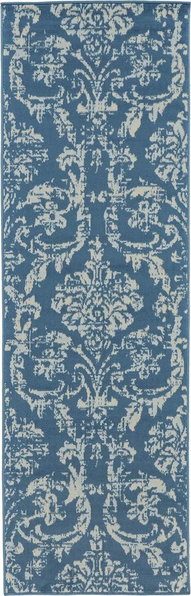 Alt view image 2 of 6 - Nourison Jubilant JUB09, 2'3" x 7'3", Blue