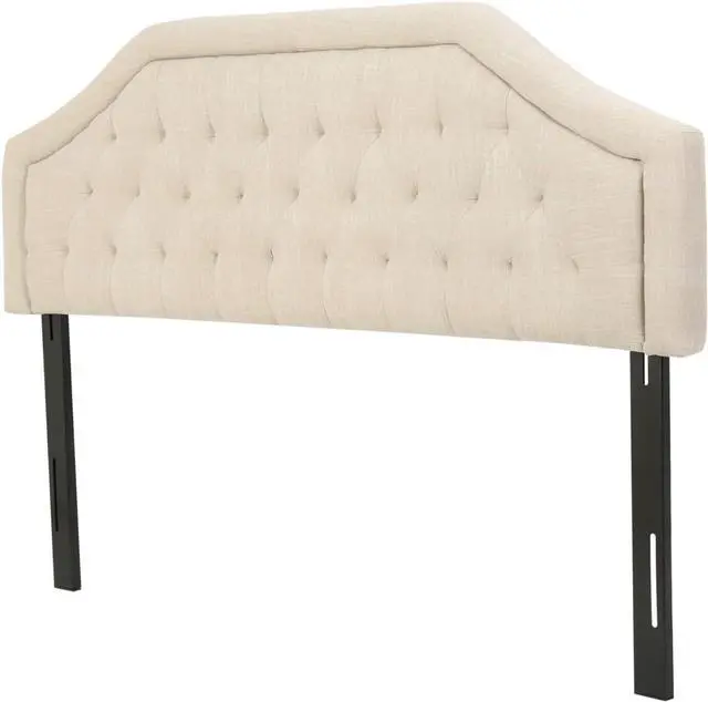 Main image of Christopher Knight Home Angelica Headboard, King / Cal King, Light Beige