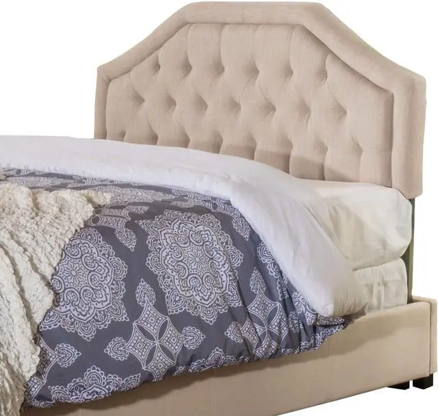 Alt view image 4 of 4 - Christopher Knight Home Angelica Headboard, King / Cal King, Light Beige
