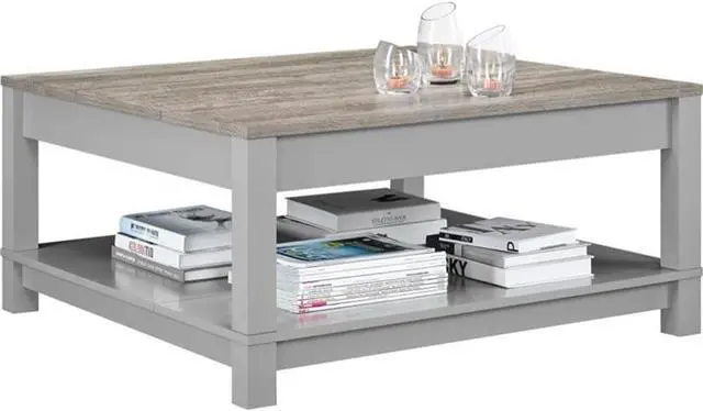 Main image of Ameriwood Home Carver Coffee Table, Gray