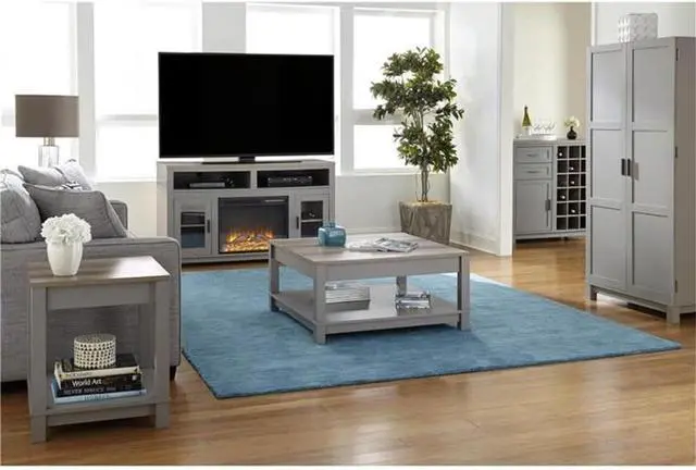 Alt view image 2 of 7 - Ameriwood Home Carver Coffee Table, Gray