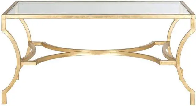 Alt view image 4 of 4 - Safavieh Home Collection Alphonse Gold Coffee Table