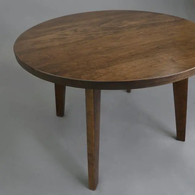 Alt view image 4 of 7 - American Trails Genuine 100% Hardwood Round Coffee Table - Antique Cherry