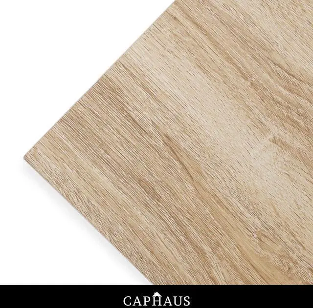 Alt view image 4 of 7 - CAPHAUS Lift Top Coffee Table w/Storage, Storage Coffee Table w/Lift Top for Living Room, Rising Tabletop Coffee Table w/Hidden Compartment, Coffee Table w/Bottom Open Shelf, 41" Natural Oak