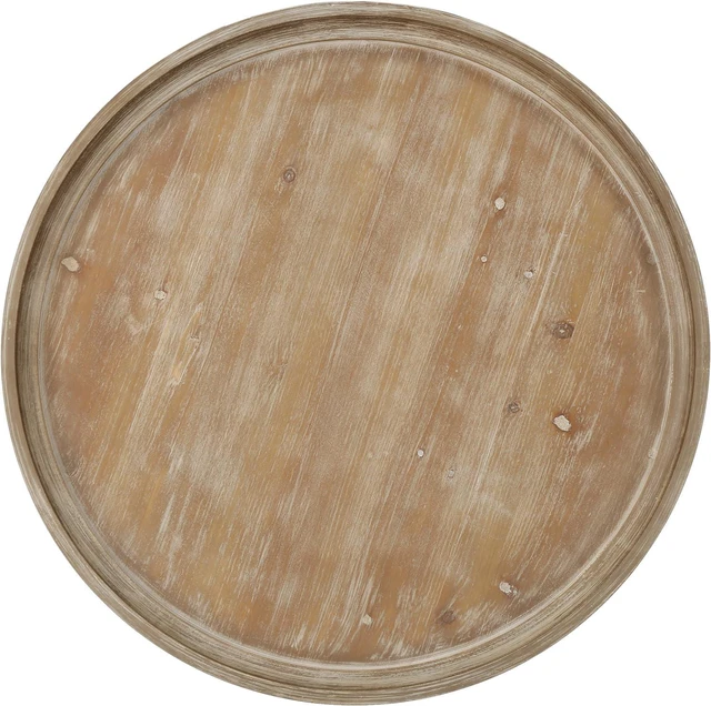 Alt view image 6 of 7 - Christopher Knight Home Althea Faux Wood Circular Coffee Table, Nature