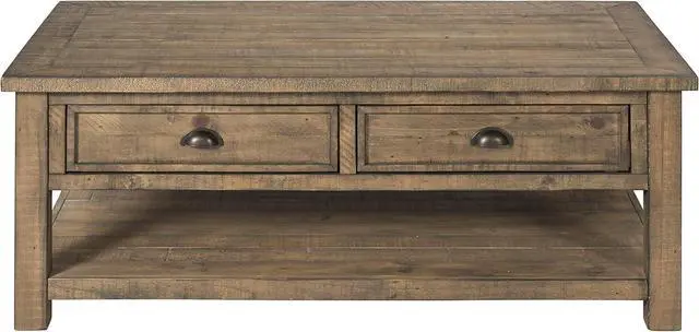 Alt view image 3 of 6 - Martin Svensson Home Monterey Solid Wood Coffee Table, Reclaimed Natural