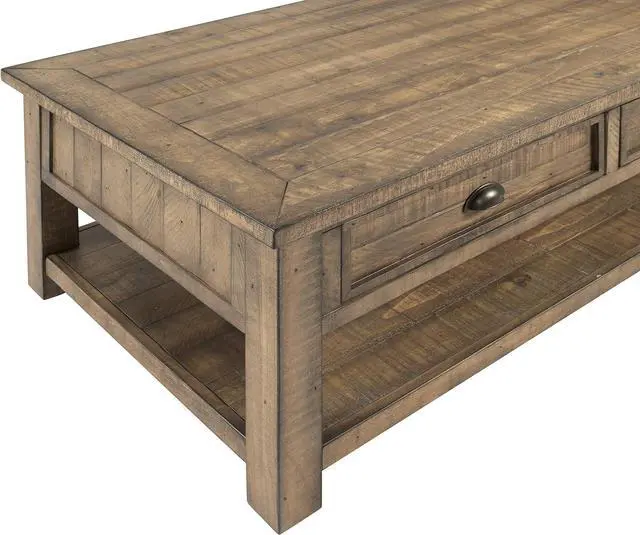 Alt view image 4 of 6 - Martin Svensson Home Monterey Solid Wood Coffee Table, Reclaimed Natural