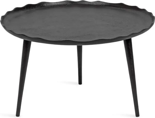 Main image of Kate and Laurel Alessia Round Coffee Table, 25x25x15, Bronze