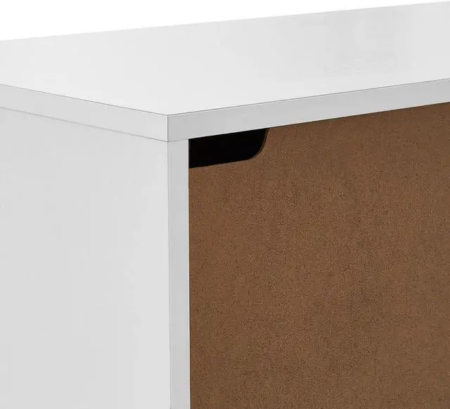 Alt view image 7 of 7 - Panana White Coffee Bar Cabinet, Farmhouse Kitchen Sideboard Buffet Storage Cabinet White Accent Sideboard Buffet Cabinet for Kitchen, Dining Room, Living Room, Hallway