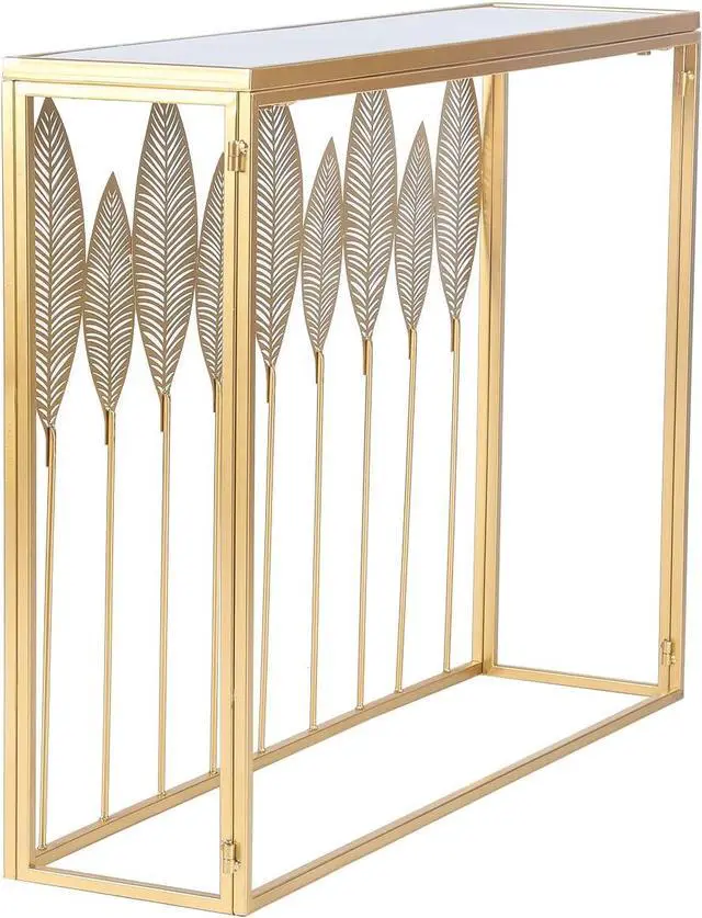 Alt view image 7 of 7 - Adeco Set of 2 Nesting Side Tables, Decorative Rectangular Metal Accent End Tables Nightstands, Modern Coffee Table Sofa Table for Living Room Bedroom