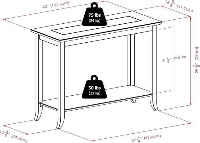 Alt view image 3 of 7 - Winsome Genoa Occasional Table, Dark Espresso