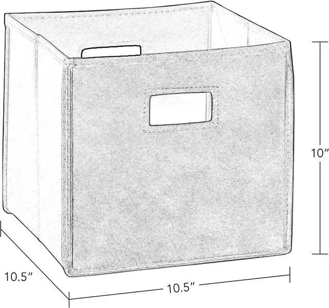 Alt view image 7 of 7 - RiverRidge Home RiverRidge Activity Table, White with Taupe Bins