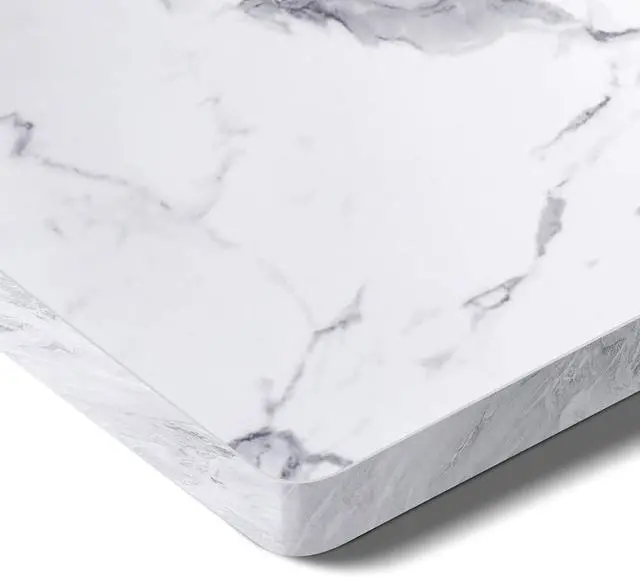 Main image of SANODESK Whole-Piece Particle Board Table Top for Standing Desk and Home Office Desk DIY, 48x24x1 Inch Marble Grey Desk Top