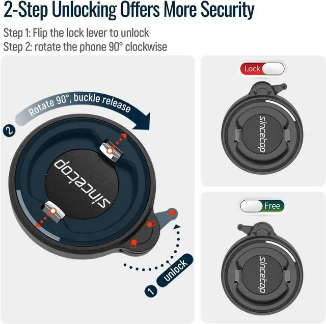 Alt view image 4 of 7 - Bike Phone Mount,Motorcycle Phone Holder with Universal Adapter,Out Front Bicycle Handlebar Mount for Mountain Road EBike,Scooter,Moto,MTB,Quick Release Attach/Detach-BlackSeries C - 1st Gen