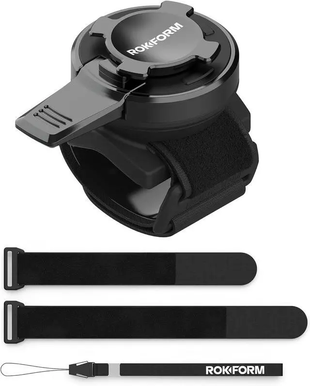 Main image of Rokform - Universal Bike Phone Mount, Fits Any Bicycle Handlebar or Bike Stem Measuring 7/8in to 2.25in, Works with All Twist Lock Cases or Universal Adapter, Sport Series (Black)