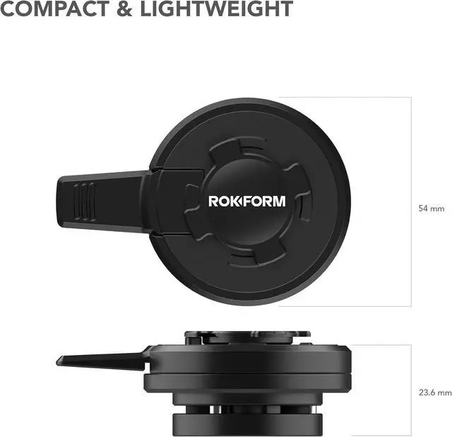 Alt view image 7 of 7 - Rokform  Universal Motorcycle Mount Vibration Dampener, for Motorcycle and Bike Phone mounts, for iPhone, Samsung, & Pixel Twist Lock Cases (Black)
