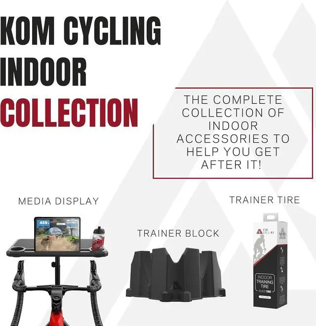 Alt view image 7 of 7 - KOM Cycling Indoor Phone Mount Adapter for MagSafe Devices - Attach Your MagSafe iPhone to Any Bike Mount Compatible with Garmin or Wahoo (MagSafe)