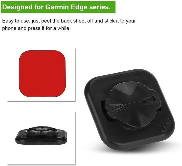 Alt view image 4 of 7 - Bicycle Cellphone Adhesive Anti-Skid Round Stick Mount for Garmin Computer Cycling Accessory