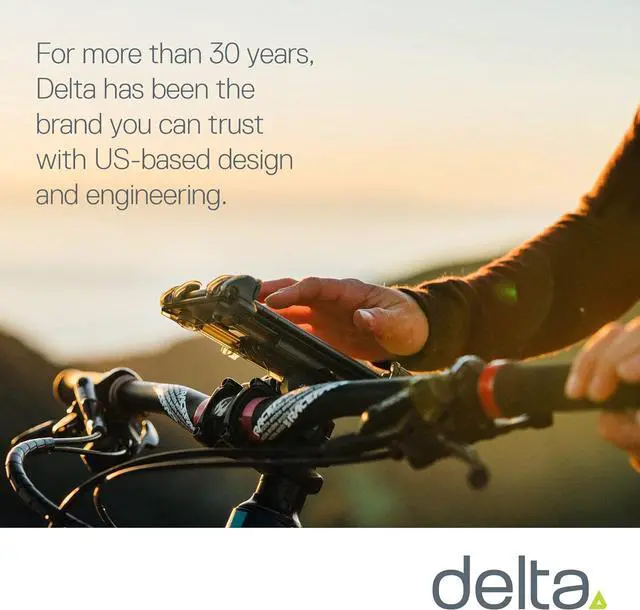 Alt view image 6 of 7 - Bike Phone Mount by Delta Cycle - Bicycle Phone Holder Adjusts to Any Handlebar & Fits Any Phone or iPhone - Universal and Easily Accessible Bike Accessories for Adult Bikes