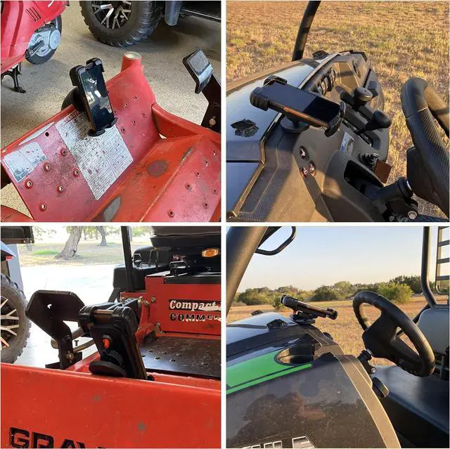 Alt view image 7 of 7 - ULIBERMAGNET Motorcycle Magnetic Phone Mount,Heavy Duty Adjustable Magnetic Cell Phone Holder with Security Lock,Anti Shake 360° Rotation,Compatible with Motorcycles,ATV,UTV,Golf Cart,Car,Cruises