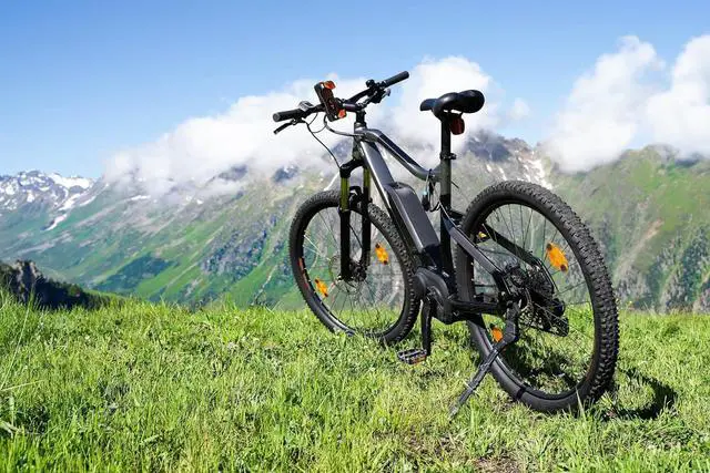 Alt view image 3 of 7 - Terminal Velocity Sport Cell Phone Mount for Motorcycle bicycl E-Bike Scooter Stroller and Stationary Bike. Sturdy, 360 Lockable Design with Speed Release Mirror Mount and rain Cover (Yellow)