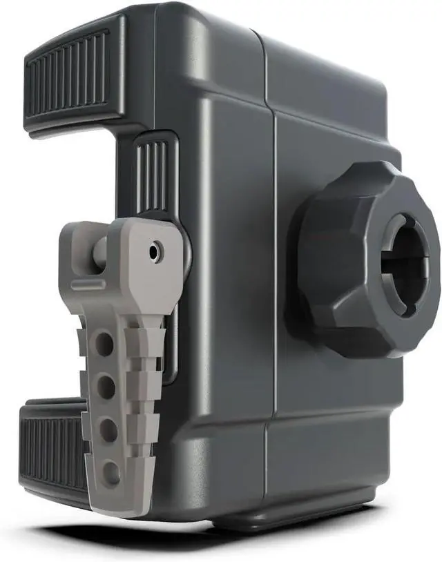 Alt view image 2 of 5 - Ciro 50317 Smartphone/GPS Holder (Black Fairing Mount Without Charger for 2014-2016 Flht/Flhx Touring Models)