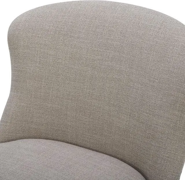 Alt view image 6 of 6 - CHITA Counter Height Swivel Barstools, FSC Certified Upholstered Performance Fabric Bar Stools Set of 2, 26" Seat Height, Tan