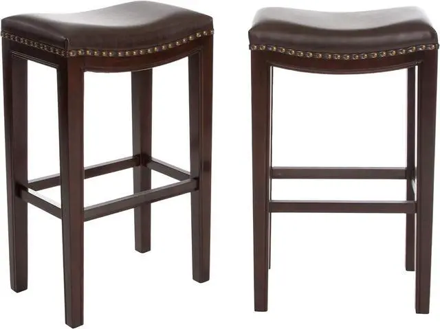 Main image of Christopher Knight Home Avondale Backless Bar Stools,12"D x 18.13"W x 30"H, 2-Pcs Set, Brown