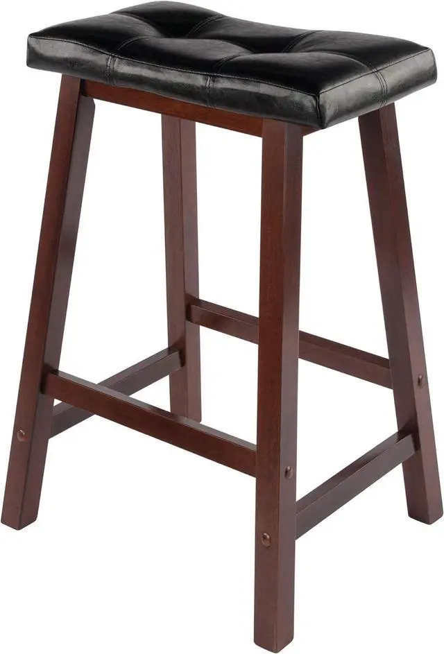 Main image of Winsome Mona Stool, 24", Antique Walnut