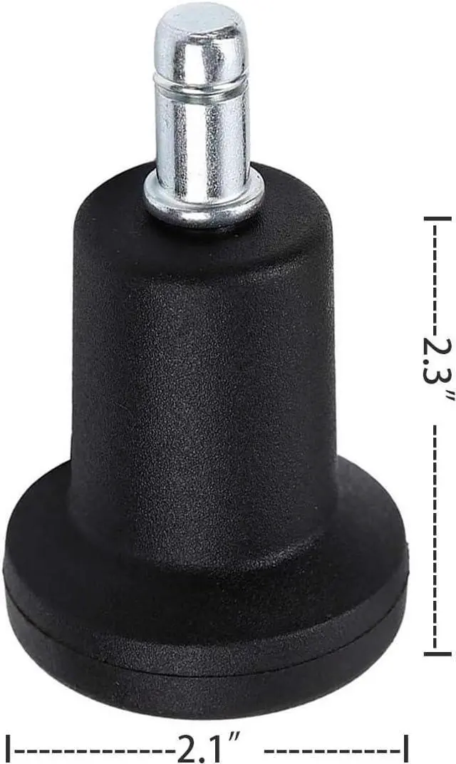 Alt view image 2 of 6 - TAKE UR SEAT®15" Table Height Adjustable Round Seat Stool Heavy Duty Built and Shipped Within 24 Hours, Spa, Medical, Lab, Black (Glide)