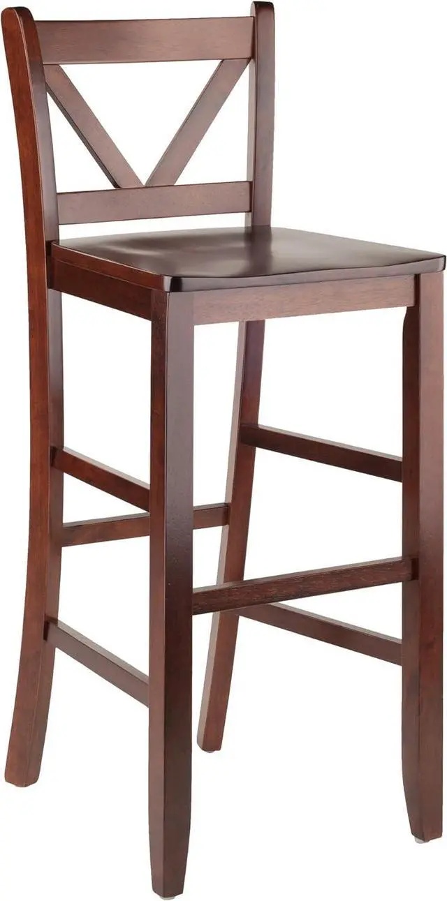 Alt view image 4 of 7 - Winsome Victor Stools, 29", Brown