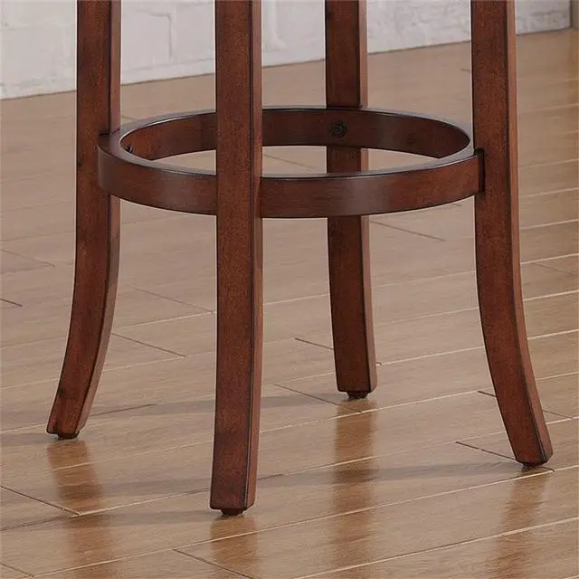 Alt view image 7 of 7 - American Woodcrafters Stella Backless Counter Stool