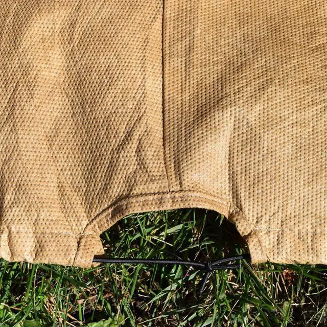 Alt view image 3 of 7 - Budge All-Seasons Patio Stack of Chairs Cover / Barstool Cover (Tan)