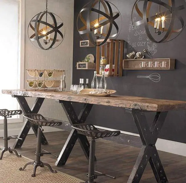 Alt view image 6 of 7 - Industrial Bar Stool-Swivel Tractor Seat-Kitchen Dining Counter Chair-Extra Pub Height- Adjustable 24.8-31"-Iron Cast Design