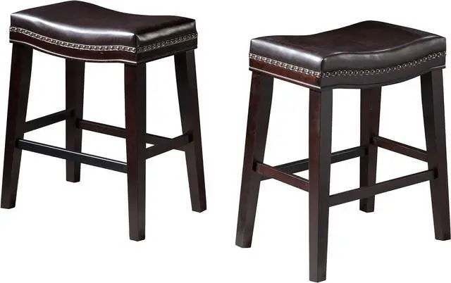 Main image of Christopher Knight Home Kainu Counter Stool, Brown + Dark Brown