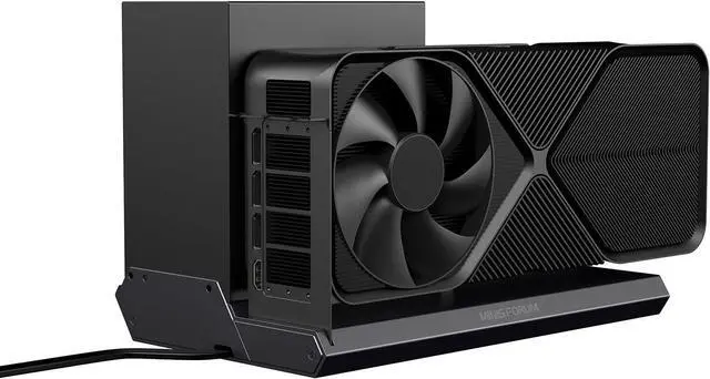 Alt view image 7 of 7 - MINISFORUM DEG1 External GPU Dock Station, Mini eGPU Enclosure for RTX 4090, AMD RX 7900 XTX, Support ATX/SFX Standard Power Supplies, PCIe4.0 x4 Expansion Interface Oculink Graphics Dock Station
