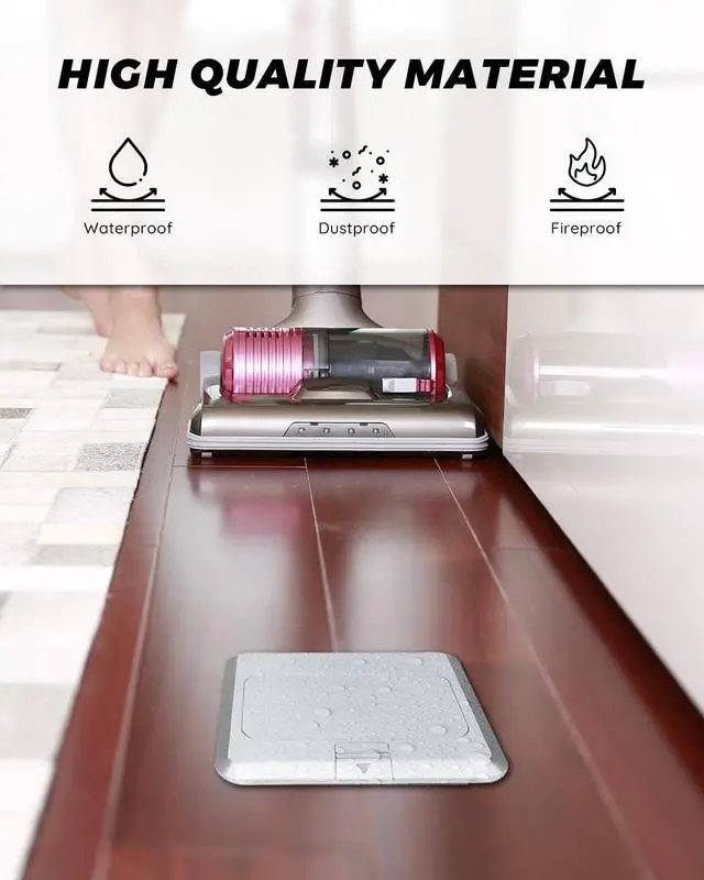 Alt view image 5 of 7 - Pop Up Floor Outlet with Stainless Steel Cover 20amp TR Outlet and USB Chargers Receptacle Box