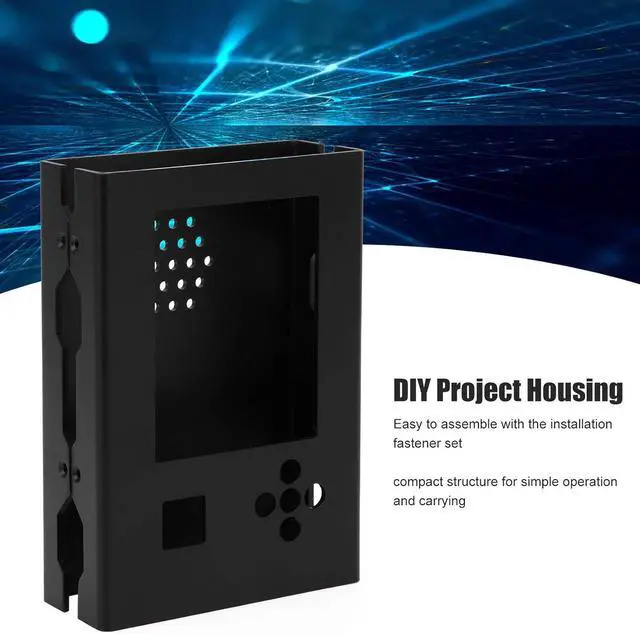 Alt view image 3 of 7 - Project Box Case Aluminium Alloy Enclosure Shell DIY Project Box Protective Housing for PortaPack H2 Enclosure Instrument