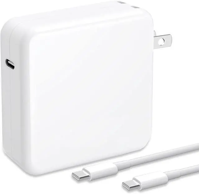 Main image of Mac Book Pro Charger - 100W USB C Charger Fast Charger for Mac Book Pro 16/15/14/13 Inch, Mac Book Air 13 Inch, iPad Pro 2021/2020/2019/2018 Power Adapter for Mac Book and All USB-C Laptops and Phones