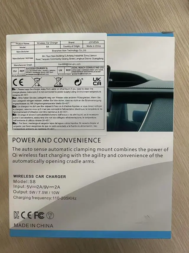 Alt view image 6 of 7 - Dual Coil Wireless Car Charger for Galaxy Z Fold 6/5/mate xt,Fast ChargingCar Phone Mount for Galaxy Z Fold 4/3,Smartphone Holder Air Vent Dashboard for iPhone16 Max (Not Fit Pixel Fold)