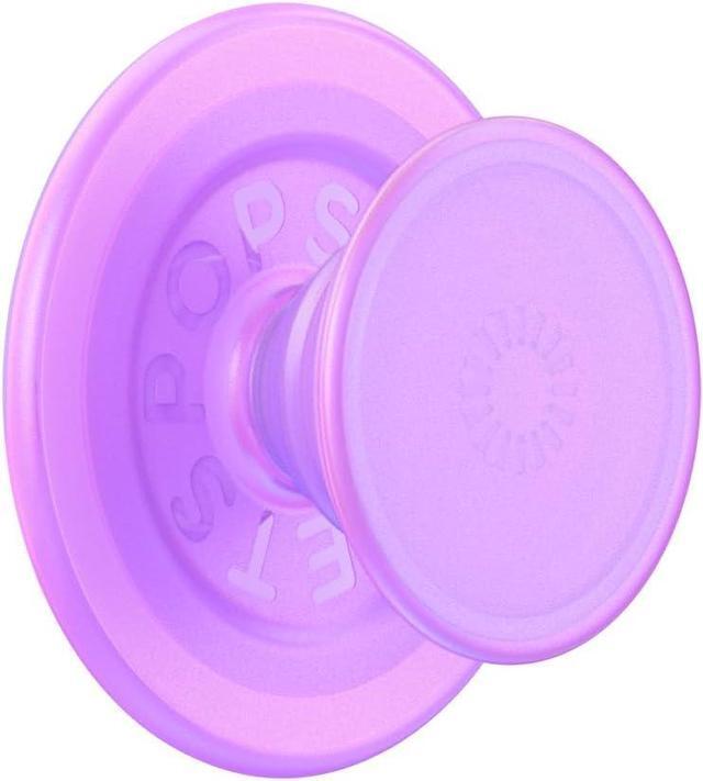 Alt view image 5 of 7 - PopSockets Phone Grip with Expanding Kickstand, Compatible with MagSafe, Adapter Ring for MagSafe Included, Wireless Charging Compatible - Pink Opalescent