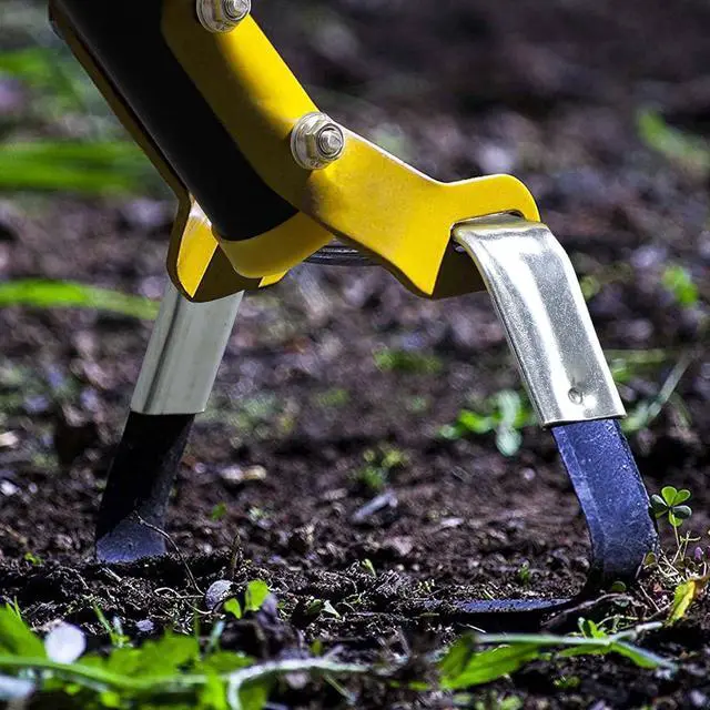 Alt view image 7 of 7 - Garden Hoe Tool54 inch Weeding Tools for Garden,Handheld Weeding Rake Planting Vegetables Farm,Sharp Durable Gardening Gifts for Hoe Garden Tool Traditional Steel Quenching Forging Process